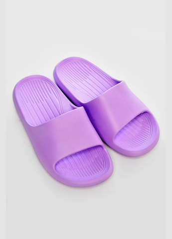 Шльопанці піна жіночі бузкового кольору Let's Shop (336491801)