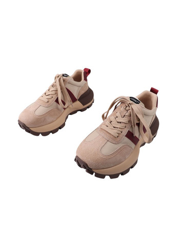 Кроссовки женские капучино текстиль Lifexpert 1600-24DK бежевые (289357981)