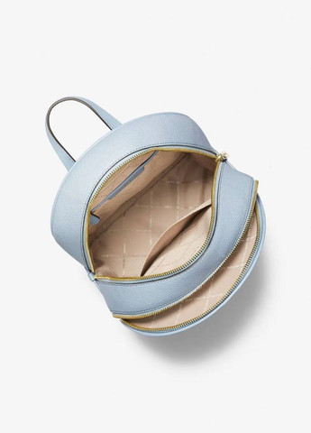 Рюкзак шкіряний Adina Medium Blue Michael Kors (298426355)