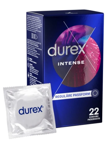 Презервативи Intense Orgasmic 22 шт. Durex (386470412)