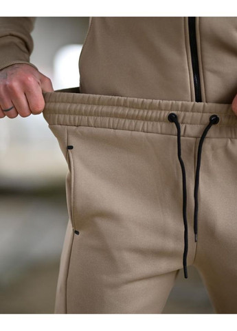 Зимові штани джогери беж No Brand (369926642)