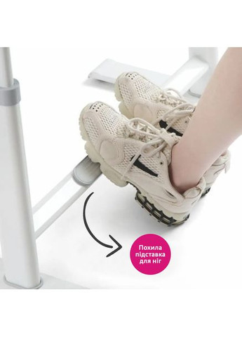 Комплект дитячих меблів парта + стілець трансформери FunDesk Littonia Grey (354178706)