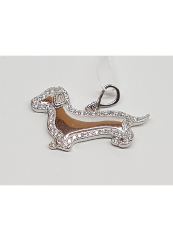 Серебряная подвеска с маленьким колечком. П2Ф/373 Silvex925 (362355121)