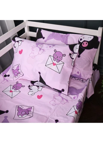 Комплект постельного белья Ranforce Elite 17-0869 Lovely Kuromi Mirson (399190499)