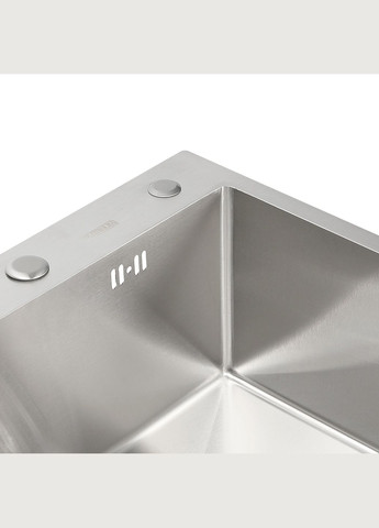 Кухонная мойка Handmade 600х450х220 (толщина 3,0/1,5 мм + дозатор в комплекте) Valeso (353747298)