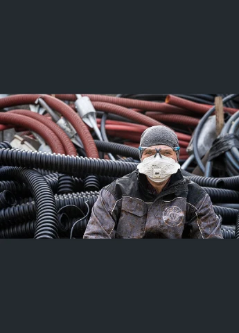Протиаерозольний респіратор 3M VFlex 9163V з клапаном 3М (395650735)