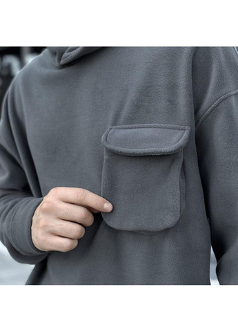 Мужской зимний спортивный костюм флисовый серый Freedom (366449501)