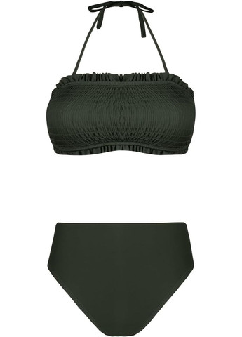 Оливковий (хакі) літній купальник CUPSHE