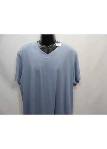 Синя чоловіча футболка regular р. 54-56 (2xl) 085фм (тільки в зазначеному розмірі, тільки 1 шт.) No Brand
