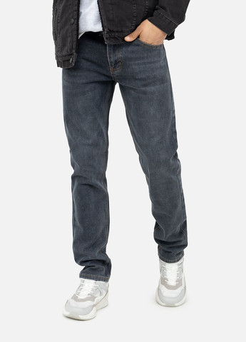 Чоловічі джинси колір сірий ЦБ-00246654 Fangsida (283250387)
