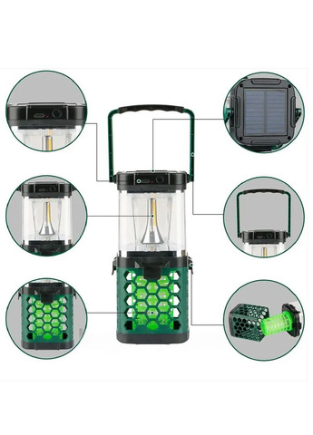 Фонарь антимоскитное устройство на аккумуляторе с отпугивателем насекомых для кемпинга походов туризма (476513-Prob) Unbranded (283323596)