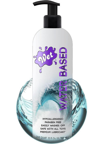 Лубрикант Original на водній основі, 946 мл Wet (303884164)
