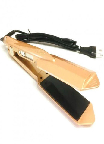 Профессиональный утюг выпрямитель для волос GМ 2817 с керамическим покрытием и LED дисплей Золотой Gemei (305057692)