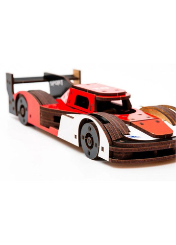 Дерев'яний 3D конструктор Racing Car Puz-01037, 146 деталей PuzzleOK (330251513)