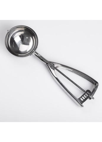 Кругла ложка для морозива 7,2х23 см із нержавіючої сталі Zhongjing (362455873)