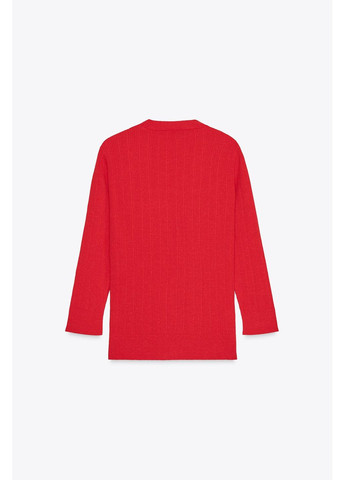 Красный демисезонный кардиган Zara