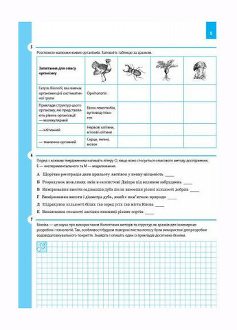 Біологія 9 клас Робочий зошит Задорожний К Навчальна і довідкова література РАНОК (315035522)