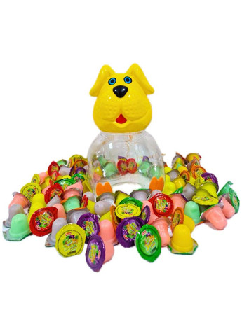 Набор желейных конфет "Zoo Jelly Cup" в виде Собачки, 100 шт в банке Prestige (315501283)