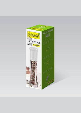 Мельница для соли и перца (MR-1613-WHITE) Maestro (334006477)