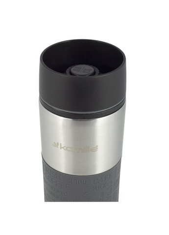 Термокухоль KM-2098-Gray 420 мл сіра Kamille (360642229)