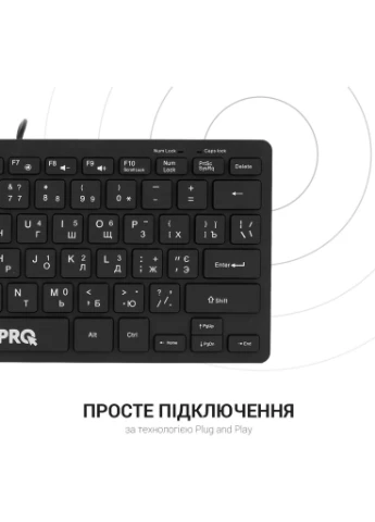 Клавиатура SK240 USB Black (SK240) OfficePro (306461410)