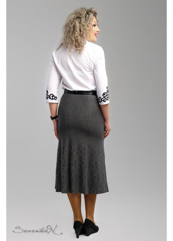 Серая юбка 753.2001 Seventeen