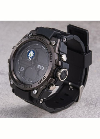 Наручные мужские тактические часы Tattoo с логотипом Police Черный Besta (301536594)