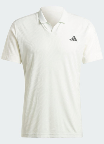 Біла футболка-поло tennis airchill pro freelift adidas