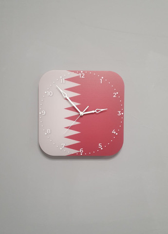 Часы настенные флаг Катара No Brand (321989377)