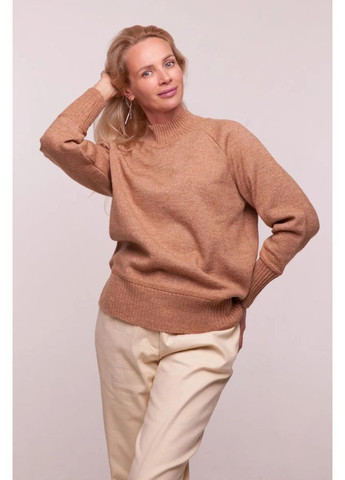 Темно-бежевий демісезонний джемпер, колір темно-бежевий Nita