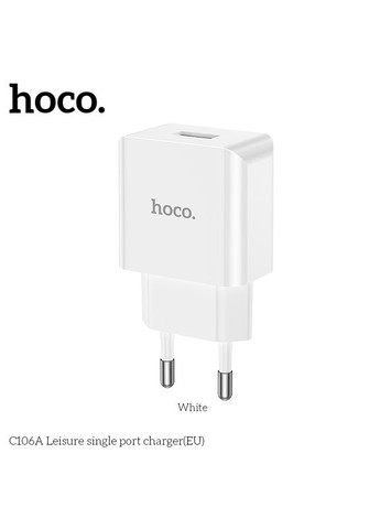 Зарядний пристрій C106A 1 порт найдешевший Hoco (279554586)