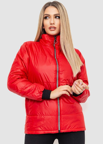 Красная демисезонная куртка женская демисезонная, цвет красный, Ager