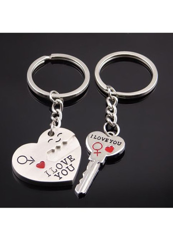 Парные брелоки для ключей, для влюбленных, Ключик от сердца ( ) China (366874503)