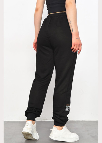 Спортивні штани жіночі чорного кольору Let's Shop (293476710)