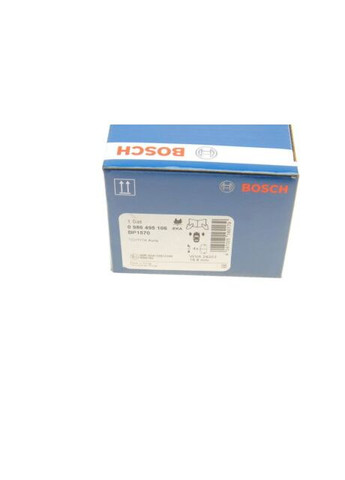 Колодка гальм. диск. TOYOTA AURIS, AVENSIS передн. (вир-во ) 0 986 495 106 Bosch (339633657)