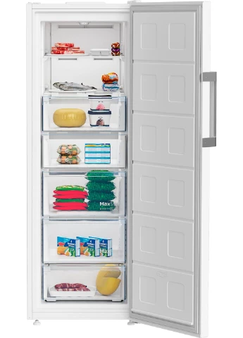 Морозильная камера, 171x60x71, 260л, 1дв., E, NF, белый BEKO (371633076)