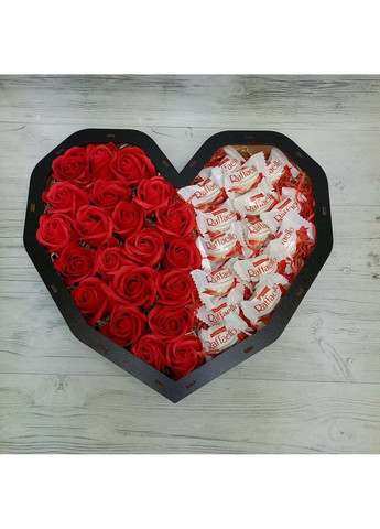 Подарунковий набір Страстной любви Raffaello с розами Кукумбер (291118425)