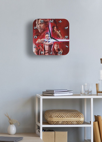 Годинник настінний star wars 2 квадратний No Brand (328089267)