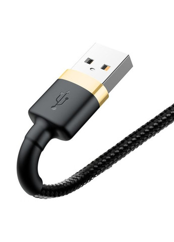 Кабель Cafule Cable USB For Lightning 1.5A 2m Gold+Black (CALKLFCV1) Baseus (306620974)