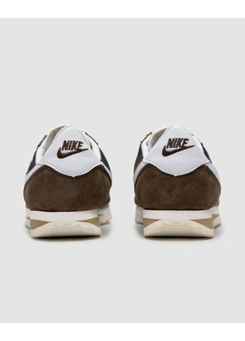 КРОССОВКИ ЖЕНСКИЕ NIKE CORTEZ BROWN/WHITE НАЙК КОРТЕЗ БЕЛЫЕ No Brand белые демисезоны (391968144)