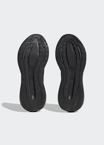 Кроссовки Runfalcon 3 adidas чёрные всесезоны (305843372)