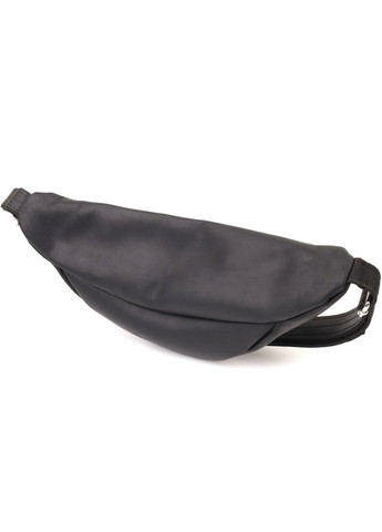 Надійна сумка бананка для чоловіків із вінтажної натуральної шкіри 23138 Чорний Shvigel (335081580)