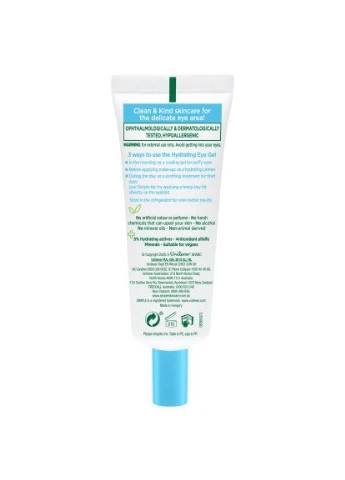 Гель для обличчя Simple Hydrating Eye Gel Water Boost Зволожуючий для області навколо очей 25 мл (8720181047879) Simple+ (398264002)
