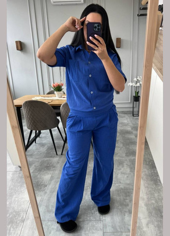 Жіночий костюм сорочка + штани Style Point (334709070)