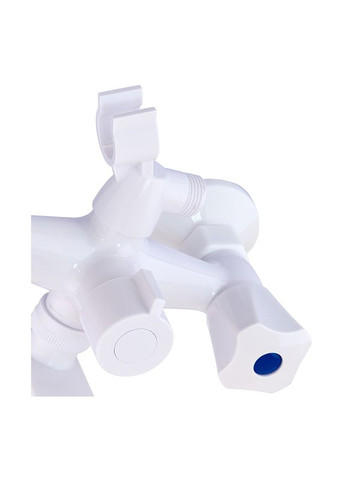 Смеситель для ванны Omega-140 Euro White (без шланга и лейки) (PM0648) PLAMIX (321183929)