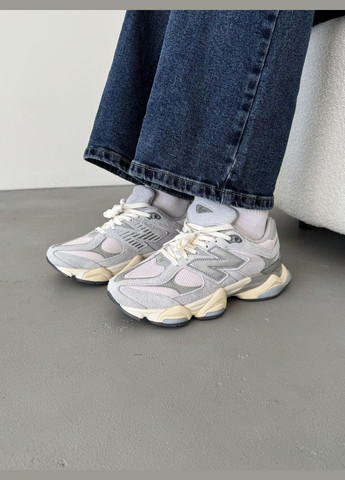 Кросівки жіночі і чоловічі New Balance 9060 grey | Нью Беланс 9060 сірі No Brand сірі демісезони (316231432)
