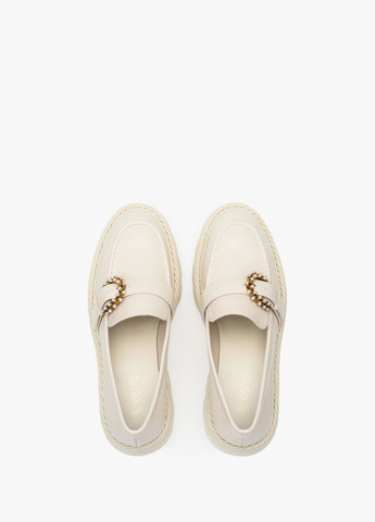 Estro Лоферы, цвет молочный светло-бежевый з, украина — демисезон (282969091)