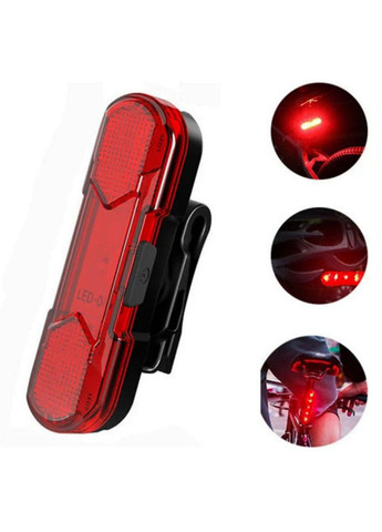 Вело фара із заднім ліхтарем мигалкою RB-B14 велосипедний акумуляторний на велосипед ліхтар із кріпленням RB-B14 WD (297331873)