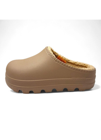 Стильні жіночі утеплені сабо розмір 38 (24,5 см) чорні Gipanis (365873922)