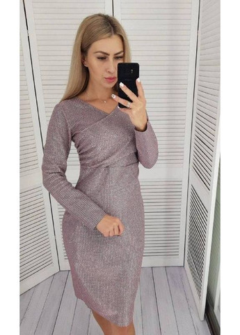 Комбинированное нарядное платье арт. m322/1 аква Aiza